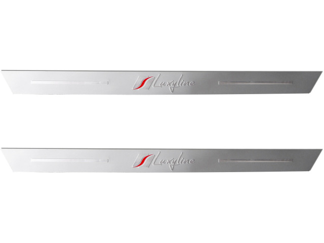 2 battitacco in alluminio Luxyline