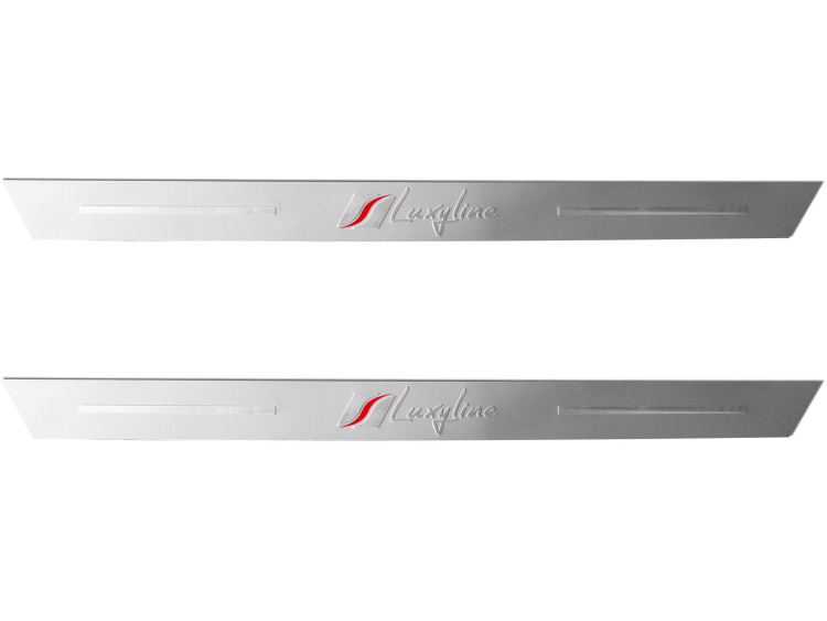 2 battitacco in alluminio Luxyline