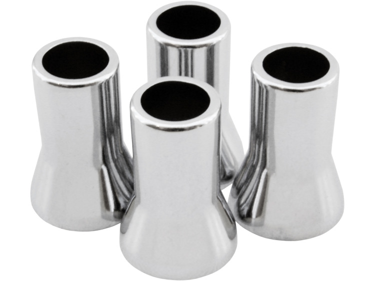 2 nascondi valvole cromati 21mm