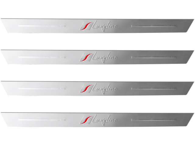 4 battitacco in alluminio Luxyline