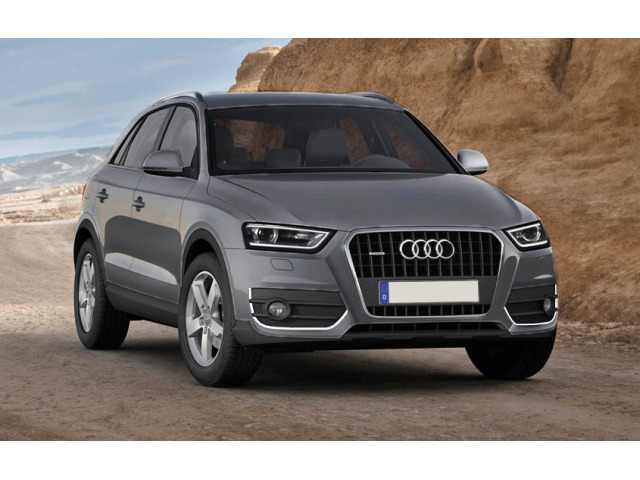 Cornice cromata di contorno dei fari antinebbia Audi Q3