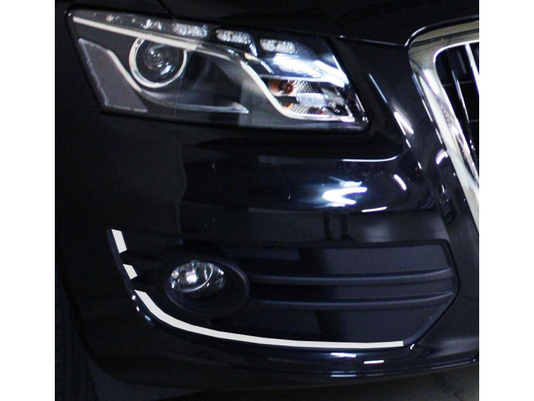 Cornice cromata di contorno dei fari antinebbia Audi Q5