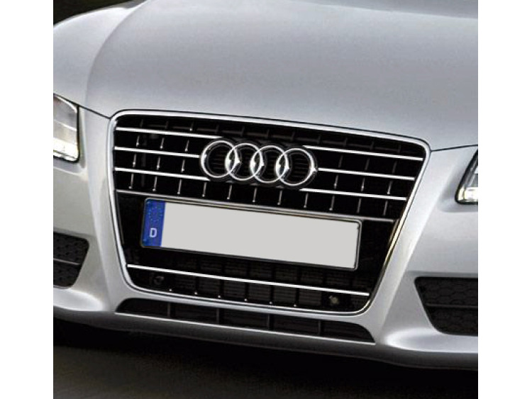Cornice cromata griglia radiatore Audi A5 Cabriolet 09-11 Audi A5 Coup&eacute; 07-11 Audi A5 Sportback 09-11