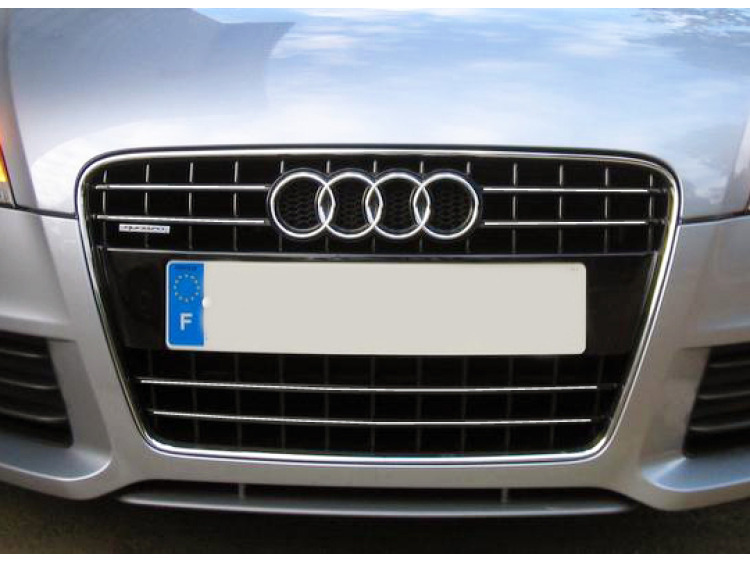 Cornice cromata griglia radiatore Audi TT S&eacute;rie 2 06-14 Audi TT RS Audi TTS