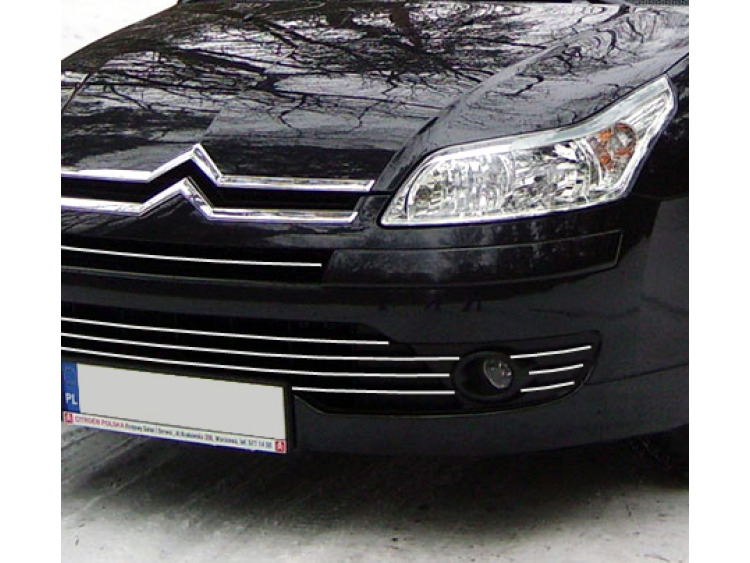 Cornice cromata griglia radiatore Citro&euml;n C4 04-11 Citro&euml;n C4 Berline Citro&euml;n C4 Coup&eacute;