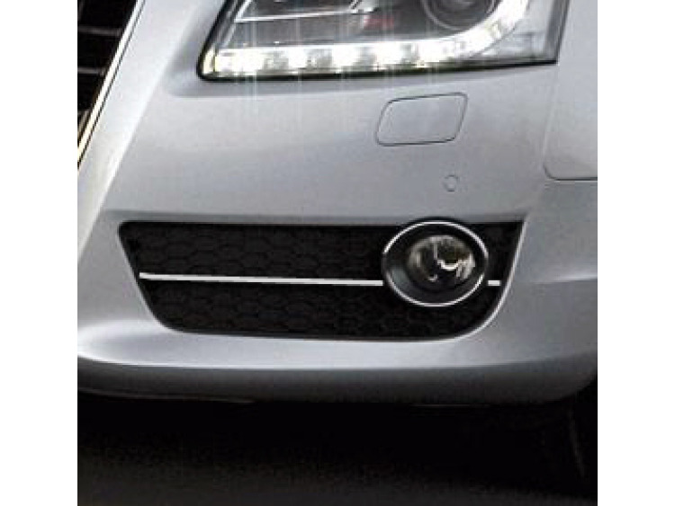 Cornice cromata per fari antinebbia Audi A5 Cabriolet 09-11 Audi A5 Coup&eacute; 07-11 Audi A5 Sportback 09