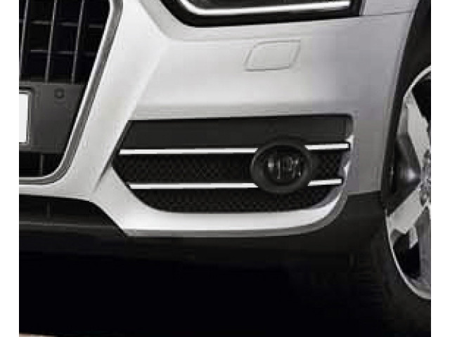 Cornice cromata per fari antinebbia Audi Q3