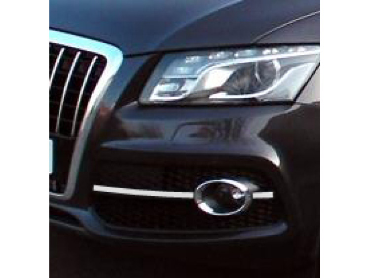 Cornice cromata per fari antinebbia Audi Q5 v1