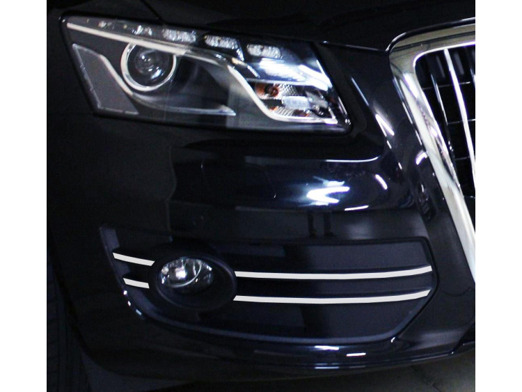 Cornice cromata per fari antinebbia Audi Q5 v2
