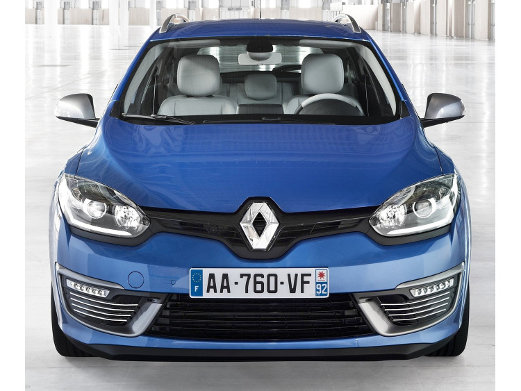 Cornice cromata per fari antinebbia Renault M&eacute;gane III estate 09-12