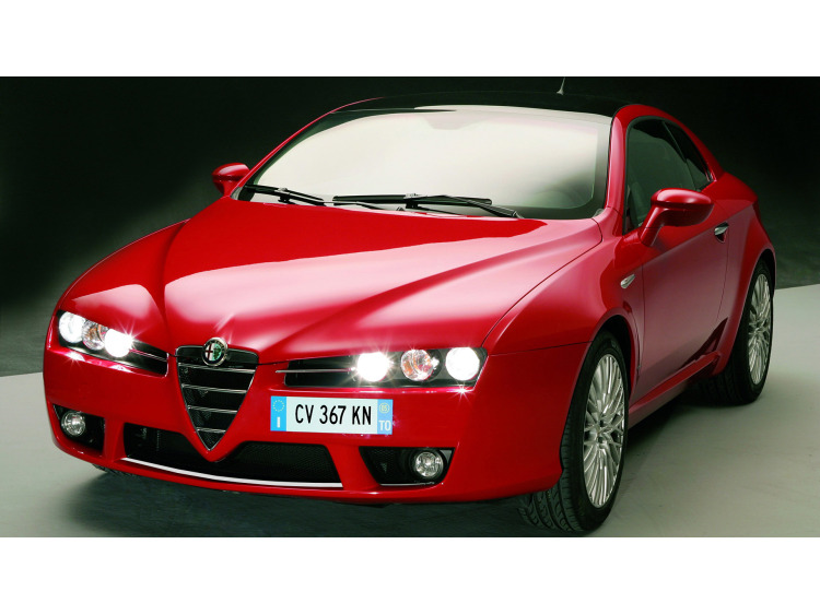 Cornice della griglia radiatore inferiore cromata Alfa Romeo Brera