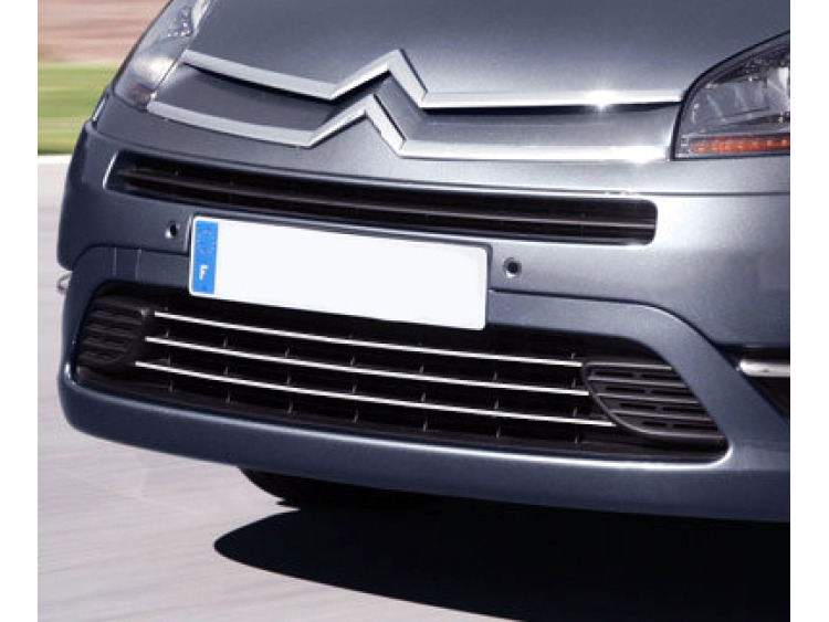 Cornice della griglia radiatore inferiore cromata Citro&euml;n C4 Grand Picasso (06-13)