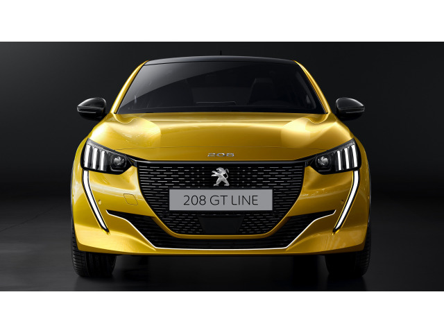 Cornice della griglia radiatore inferiore cromata Peugeot 208 II 1926