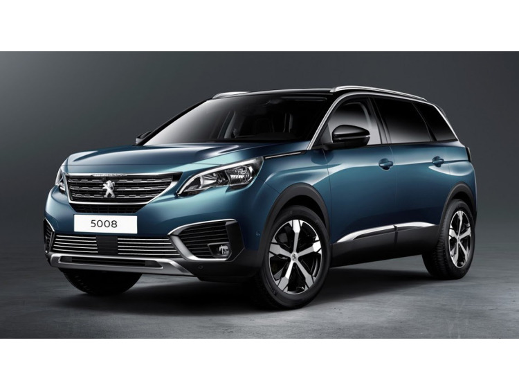 Cornice della griglia radiatore inferiore cromata Peugeot 5008 II 17-24