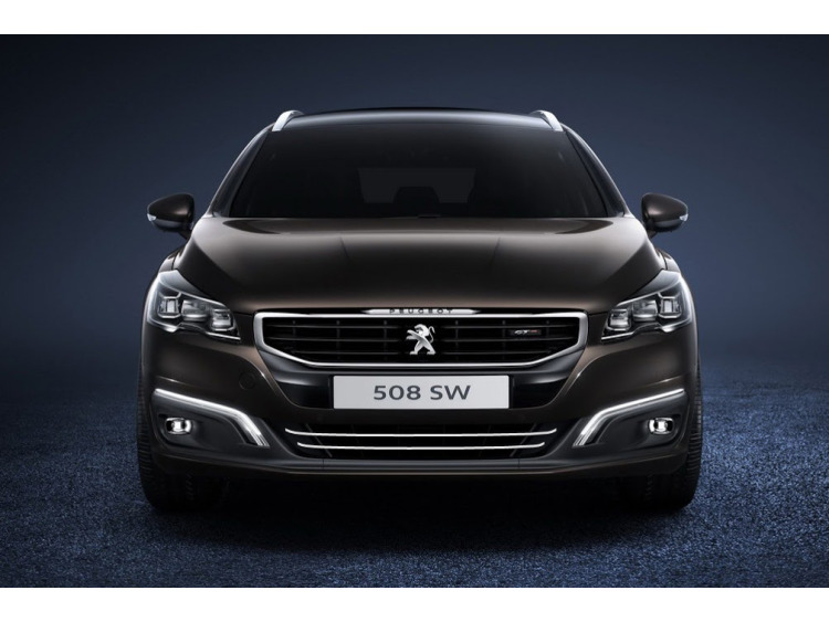 Cornice della griglia radiatore inferiore cromata Peugeot 508 Berline phase 2 & Peugeot 508 SW phase
