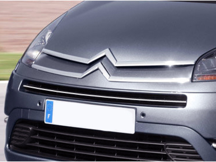 Cornice della griglia radiatore superiore cromata Citro&euml;n C4 Grand Picasso (06-13)