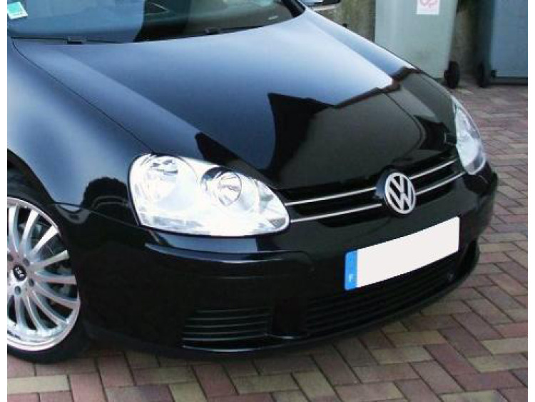 Cornice della griglia radiatore superiore cromata VW Golf 5