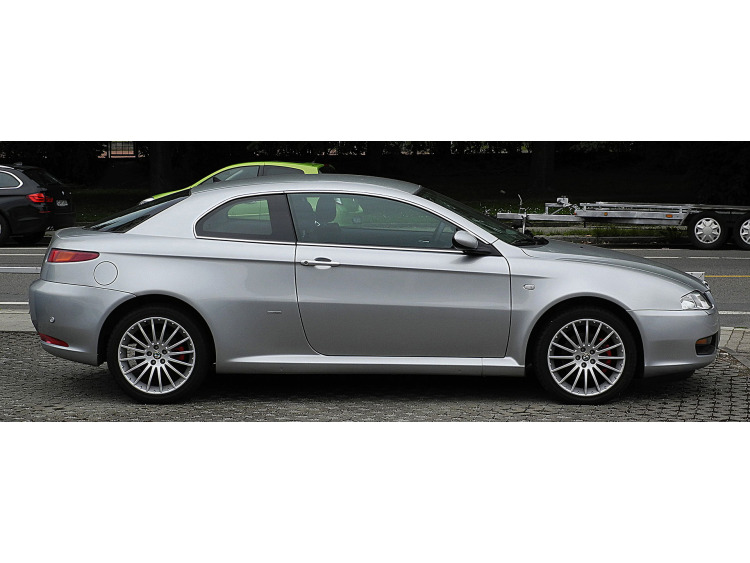 Fascia cromata di contorno dei vetri laterali Alfa Romeo GT