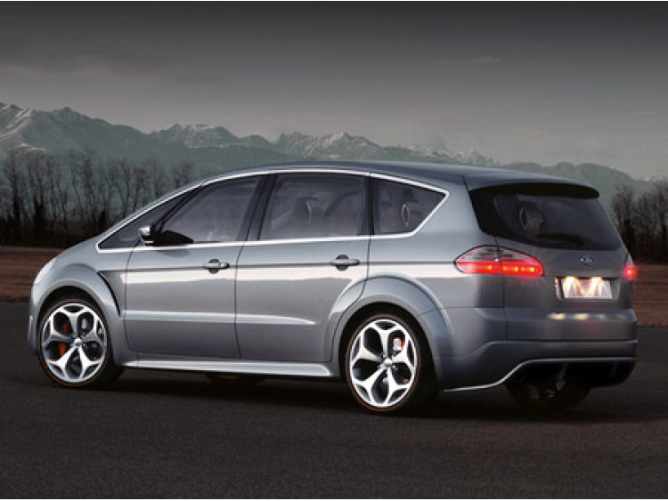 Fascia cromata di contorno dei vetri laterali Ford S-Max
