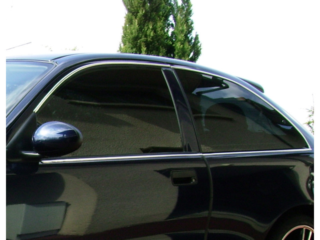 Fascia cromata di contorno dei vetri laterali MG ZR Rover 25 Rover 200 Rover 220