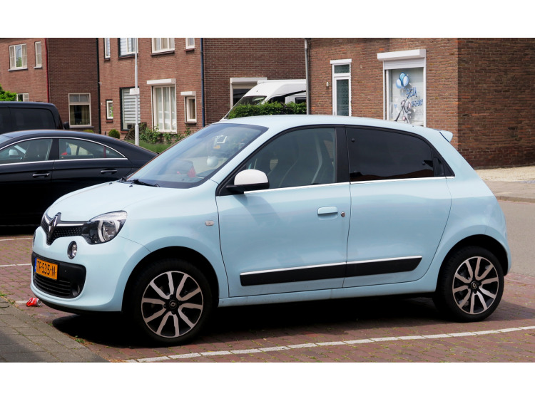 Fascia cromata di contorno inferiore dei vetri laterali Renault Twingo III