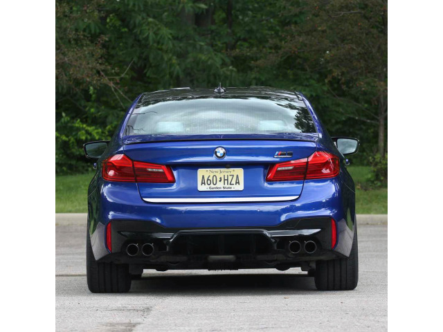 Fascia per bagagliaio cromata BMW M5