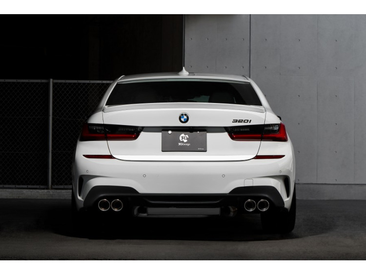 Fascia per bagagliaio cromata BMW S&eacute;rie 3 G20 Berline 18-26 & BMW S&eacute;rie 3 G21 Touring 19-26