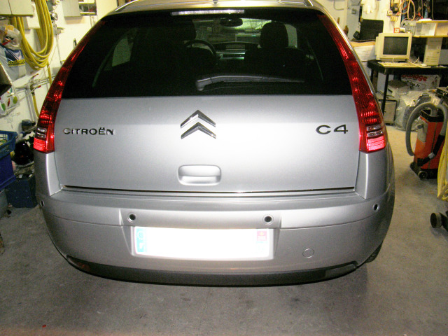 Fascia per bagagliaio cromata Citroën C4 0411 Citroën C4 Berline Citroën C4 Coupé Citroën C4 Picass