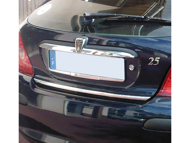 Fascia per bagagliaio cromata MG ZR Rover 25 Rover 200 Rover 220