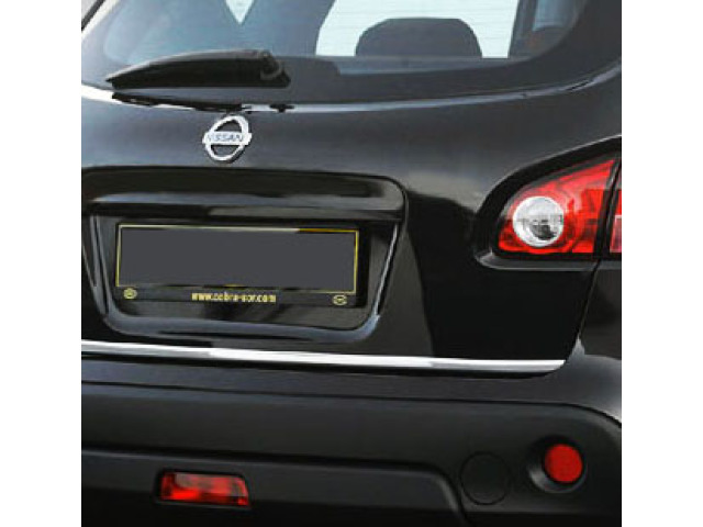 Fascia per bagagliaio cromata Nissan Qashqai 2 0810 Qashqai 2 phase 2 1014 Qashqai 2 phase 307