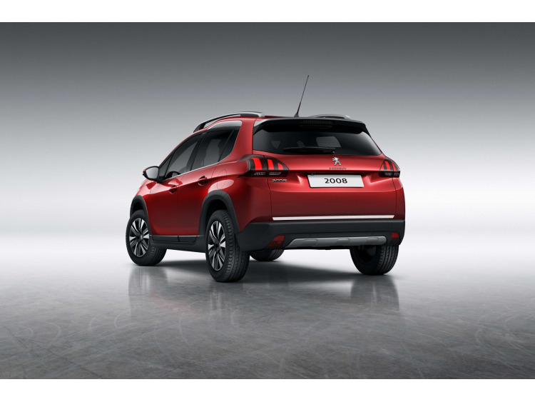 Fascia per bagagliaio cromata Peugeot 2008 13-19