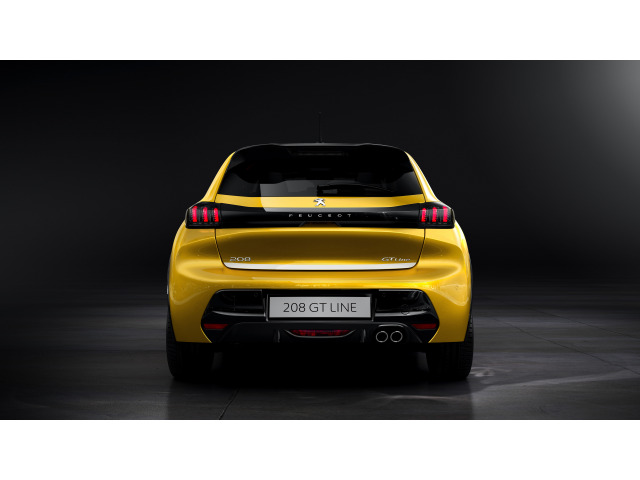 Fascia per bagagliaio cromata Peugeot 208 II 1926