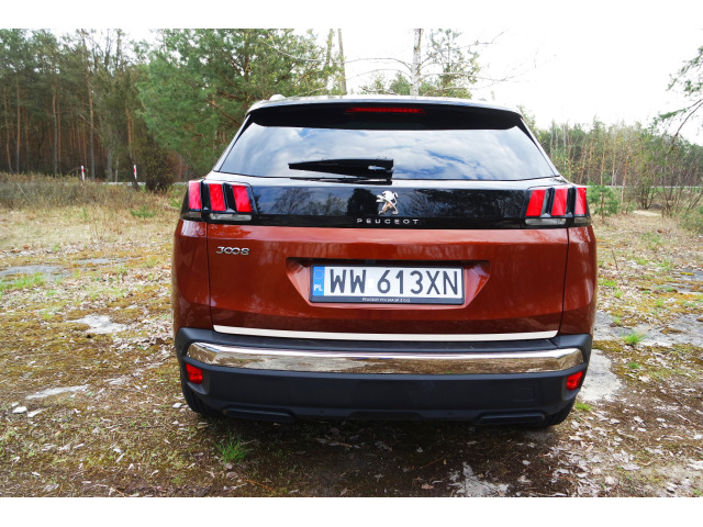 Fascia per bagagliaio cromata Peugeot 3008 II 1620
