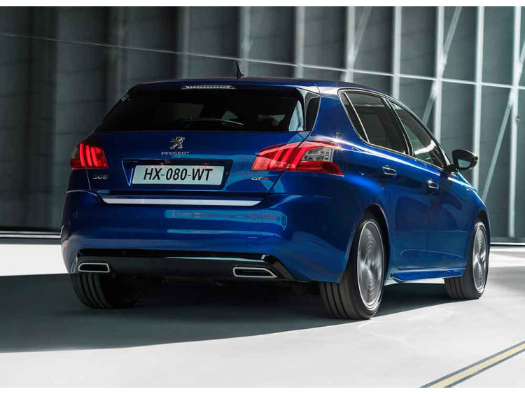 Fascia per bagagliaio cromata Peugeot 308 II 13-21