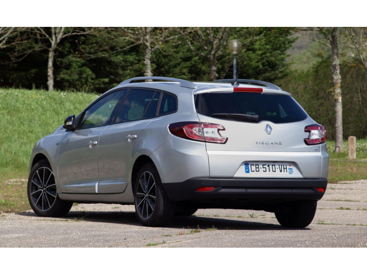 Fascia per bagagliaio cromata Renault M&eacute;gane III estate 09-12