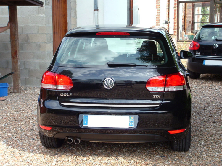 Fascia per bagagliaio cromata VW Golf 6 & VW Golf 6 cabriolet
