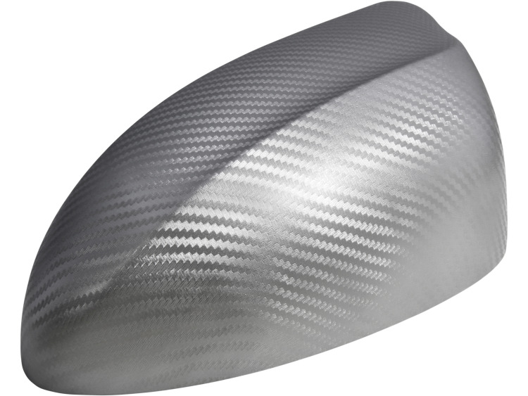 Film adesivo Luxyline 3D carbonio 30cm grigio argenteo