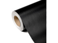 Film adesivo Luxyline 3D carbonio 70cm nero brillante